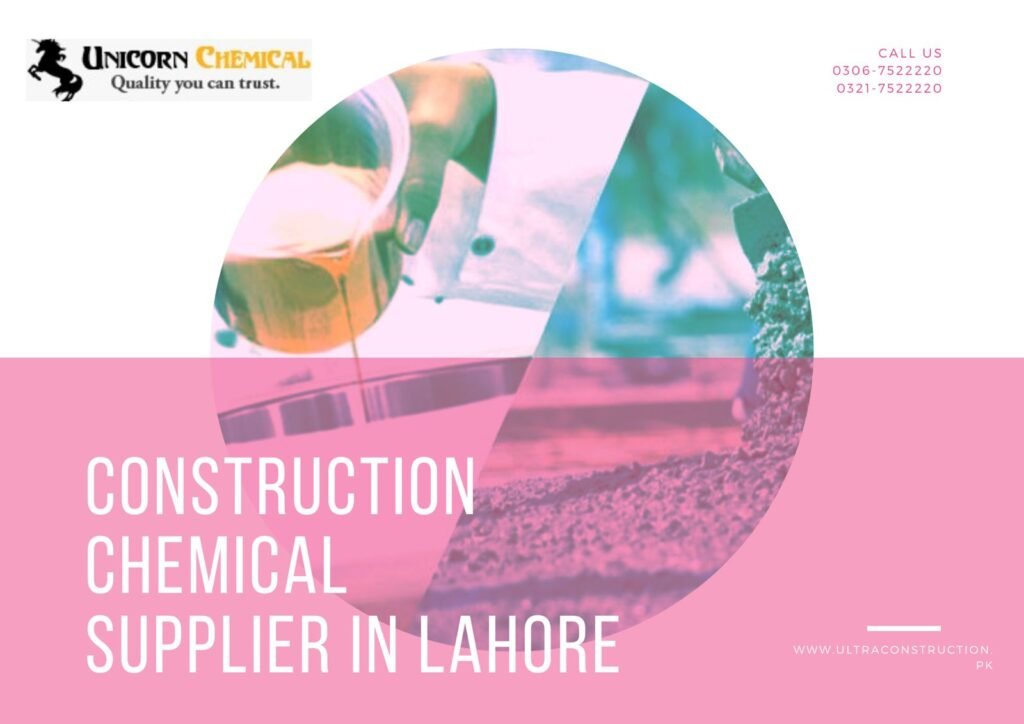 construction chemicals supplier in Lahore