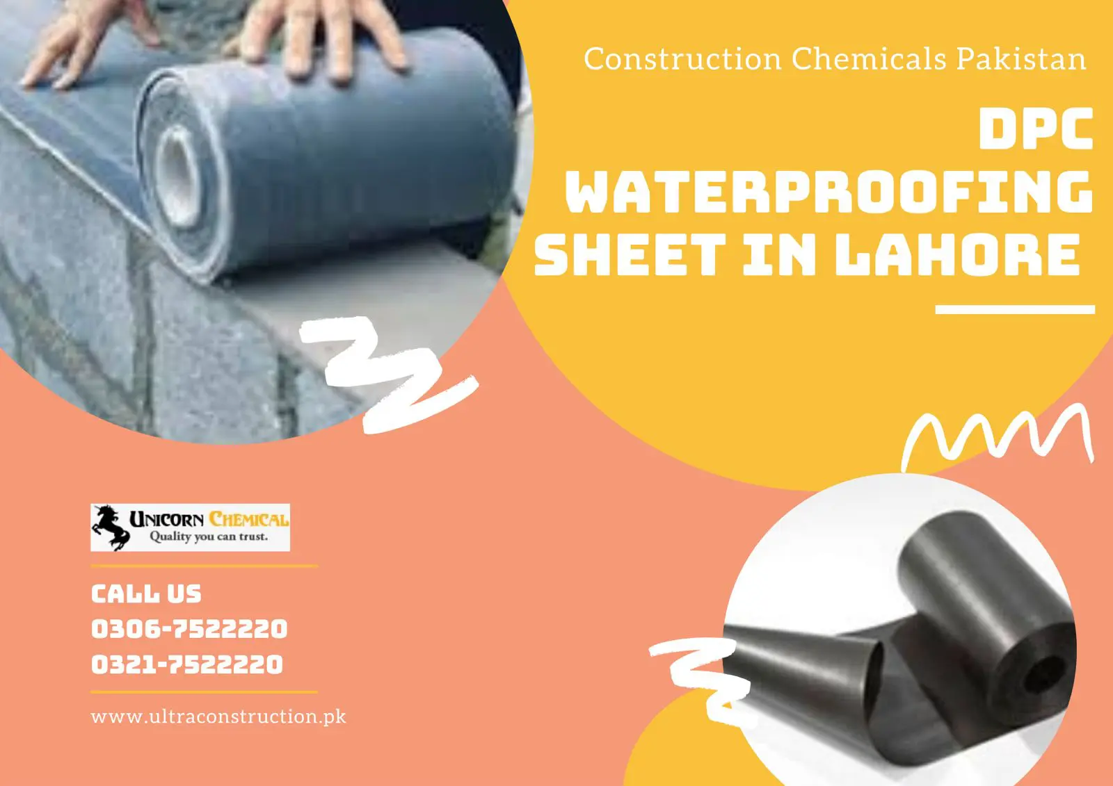 DPC Waterproofing Sheet in Lahore