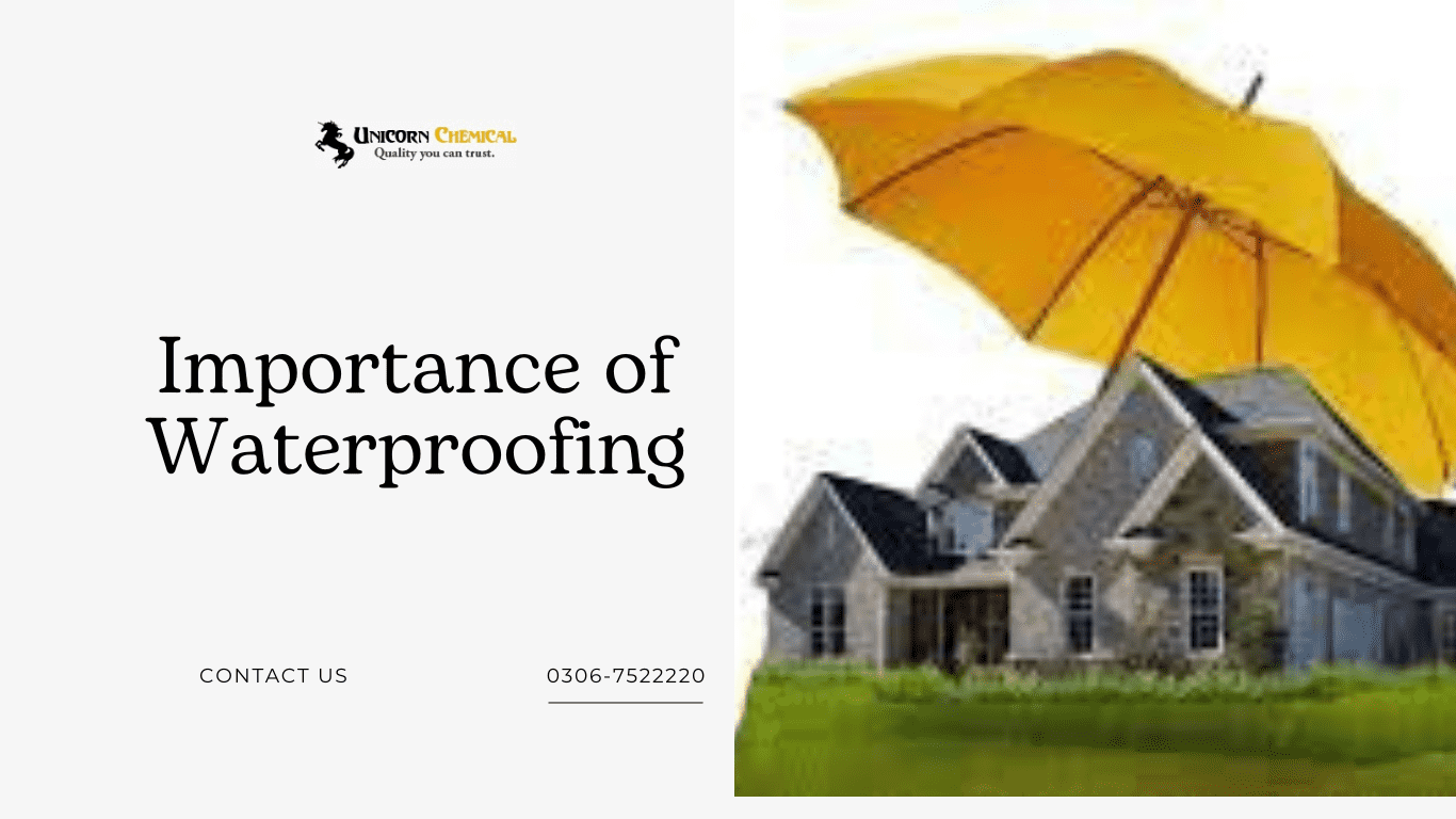 Importance of waterproofing