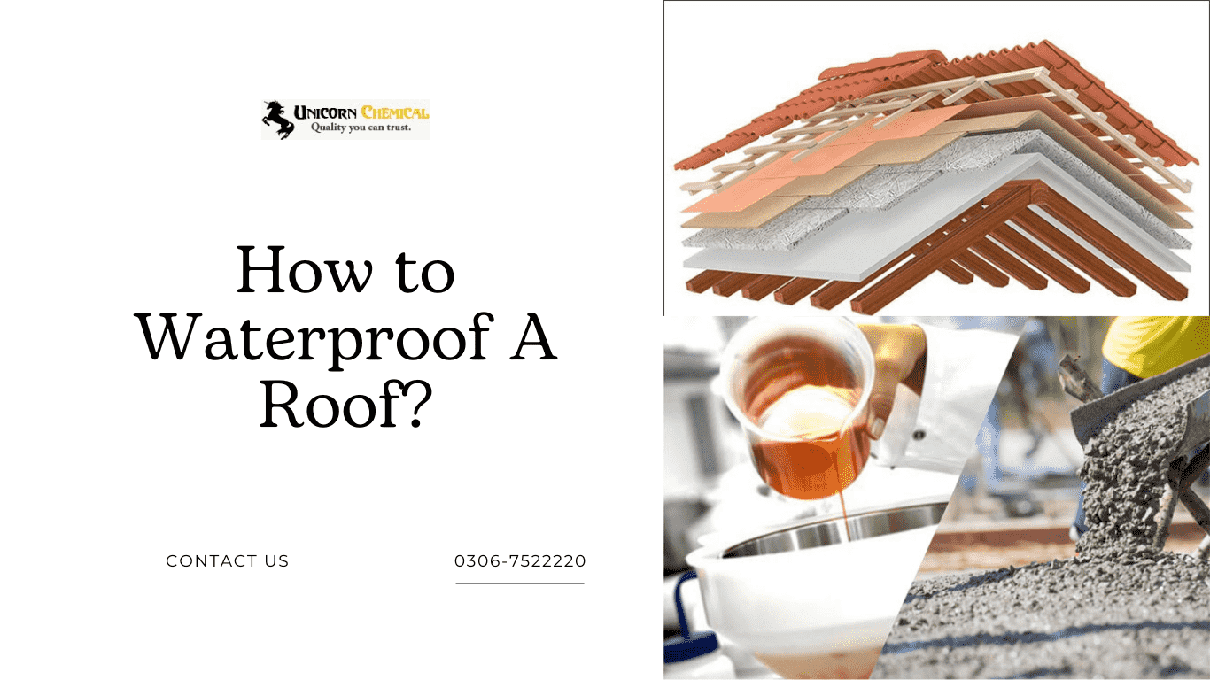 Concrete roof waterproofing