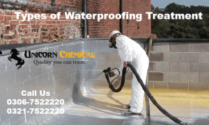Types of waterproofing Treatment