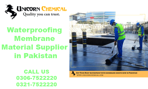 waterproofing membrane sheet material supplier in pakistan