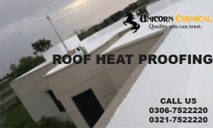 Roof Heat insulation in Pakistan