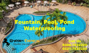 Fountain Pool Pond Waterproofing