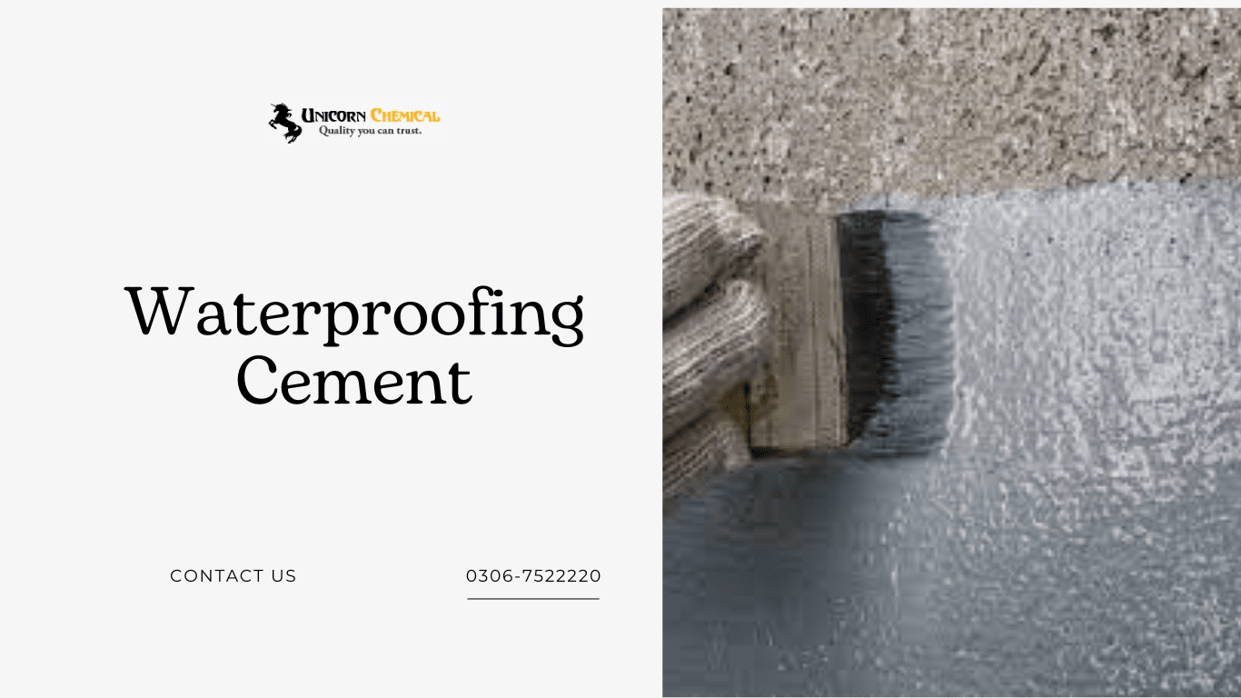 Waterproofing cement