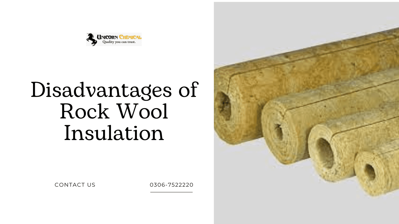disadvantages of rock wool insulation