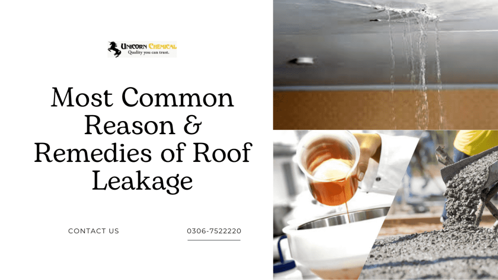remedies of roof leakage