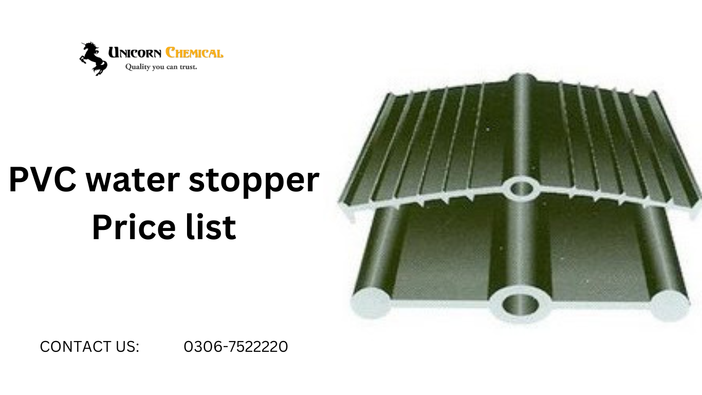 PVC water stopper Price list
