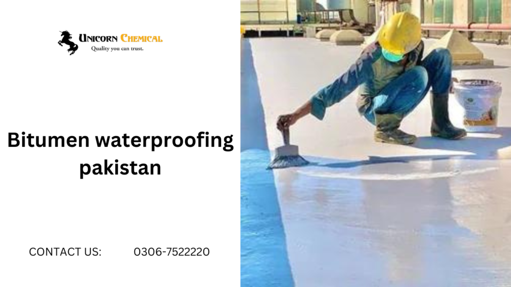 Bitumen waterproofing Pakistan